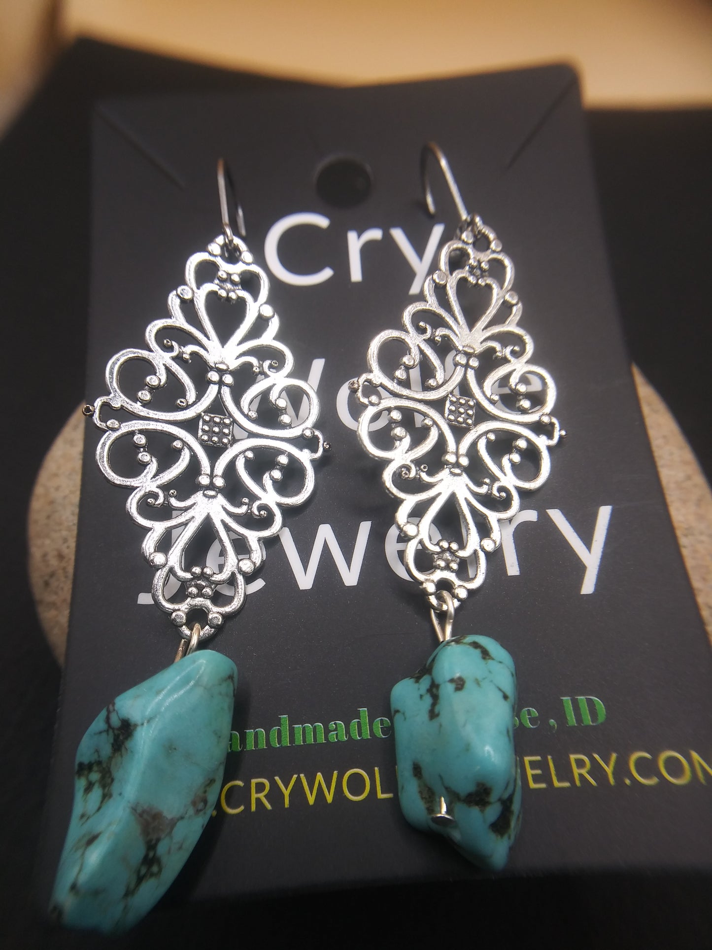 Turquoise Drops Earrings