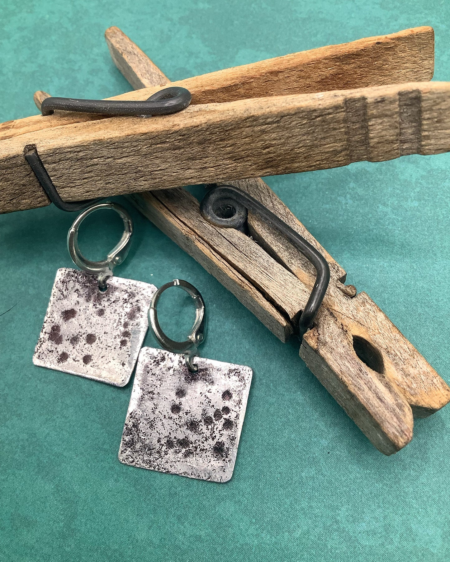 Distressed Earrings