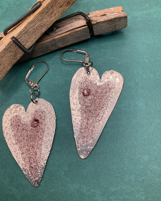 Rise & Shine Heart Earrings