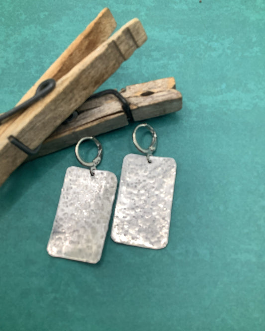 Hammered Earrings