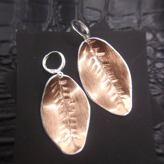 Copper Copy's Leaf Collection Earrings